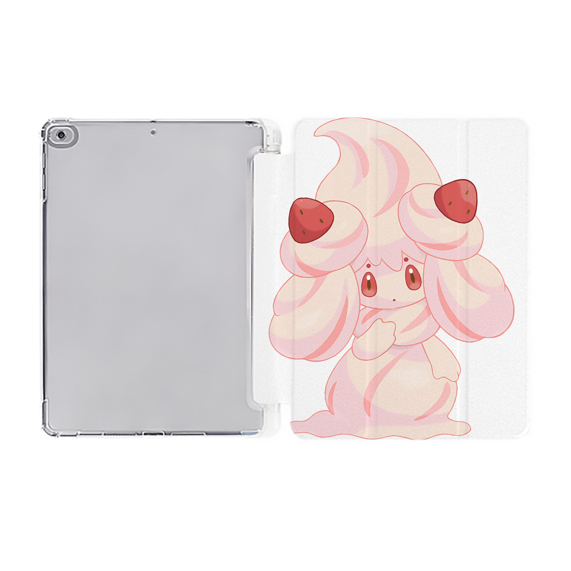 （画像用） ポケットモンスター Pokémon IPad ケース ペン収納付き 三つ折りスタンド PUレザー×シリコン 対応機種9.5/10.5/10.9インチ